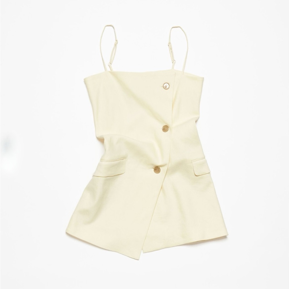NWT Acne Studios Suiting Top -Yellow